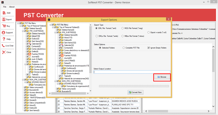 how to pst to mbox